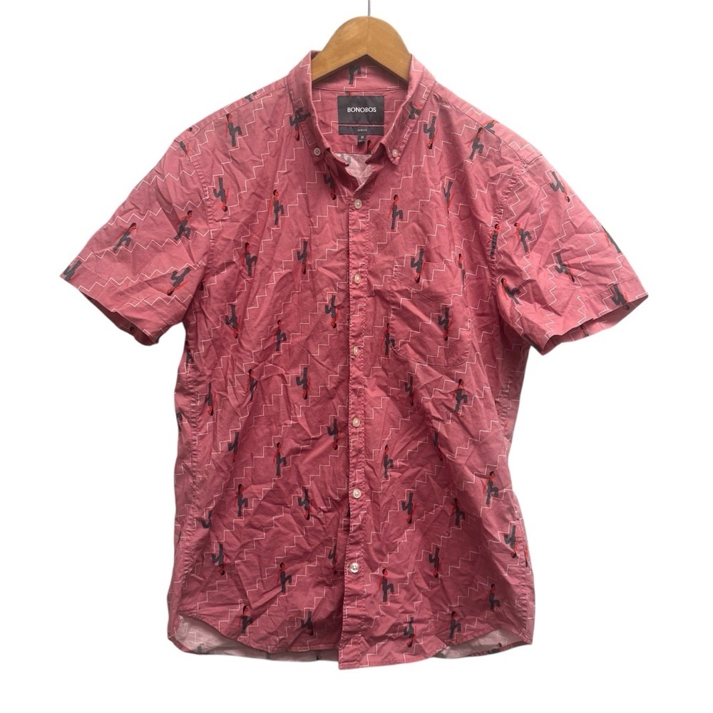 Bonobos Riviera Staircase Print Button Down Shirt
